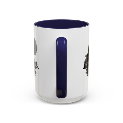 Raising Kids and Reading Crime Mug | Accent Coffee Mug