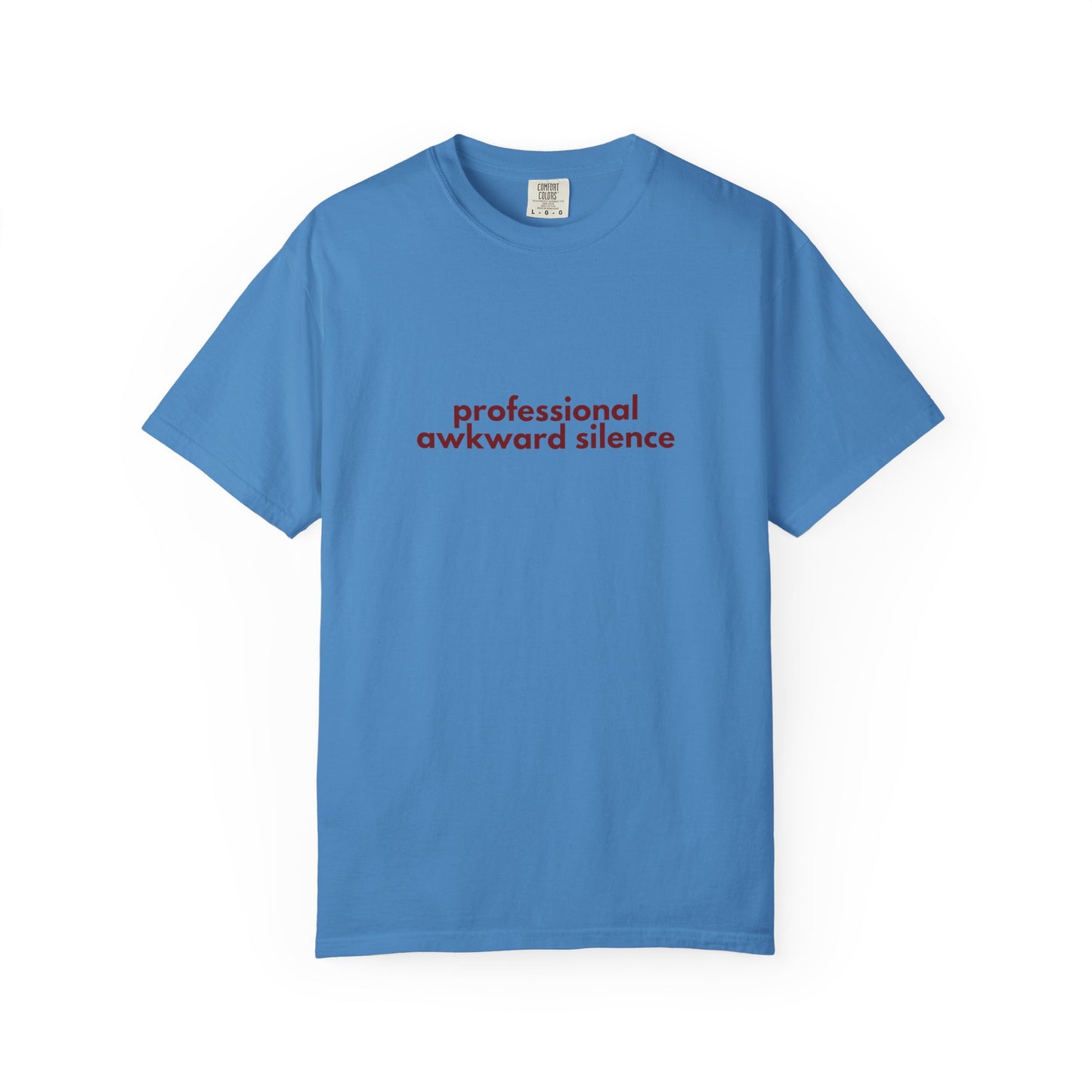 Professional Awkward Silence T-Shirt | Introvert Funny Quote