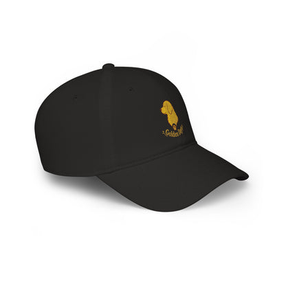 Golden Retriever Silhouette Baseball Cap | 'Golden Days' embroidered