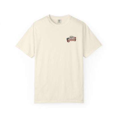 250 Years of Freedom T-shirt | American Flag Ribbon Patriotic Tee