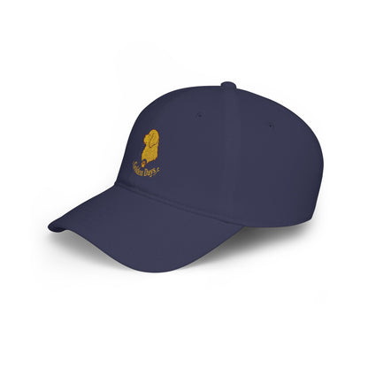 Golden Retriever Silhouette Baseball Cap | 'Golden Days' embroidered
