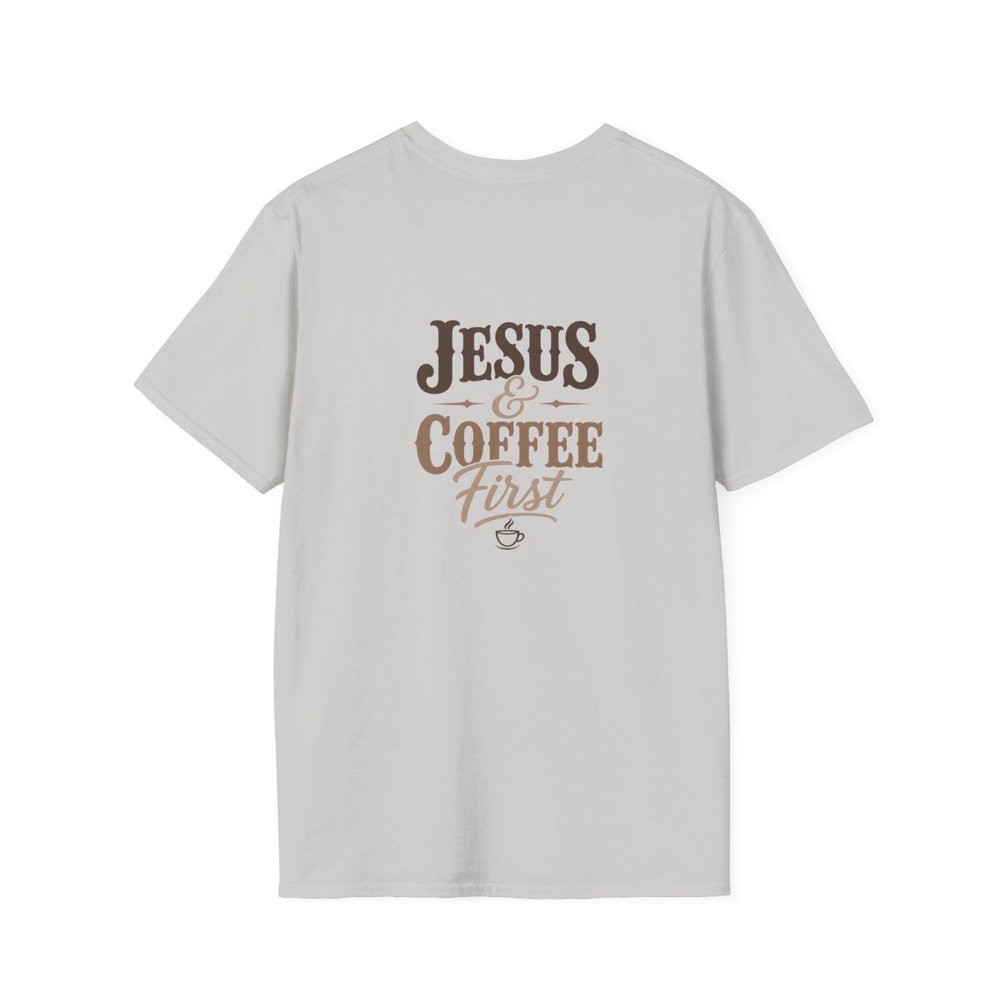 Jesus & Coffee First T-Shirt | Christian Coffee Tee