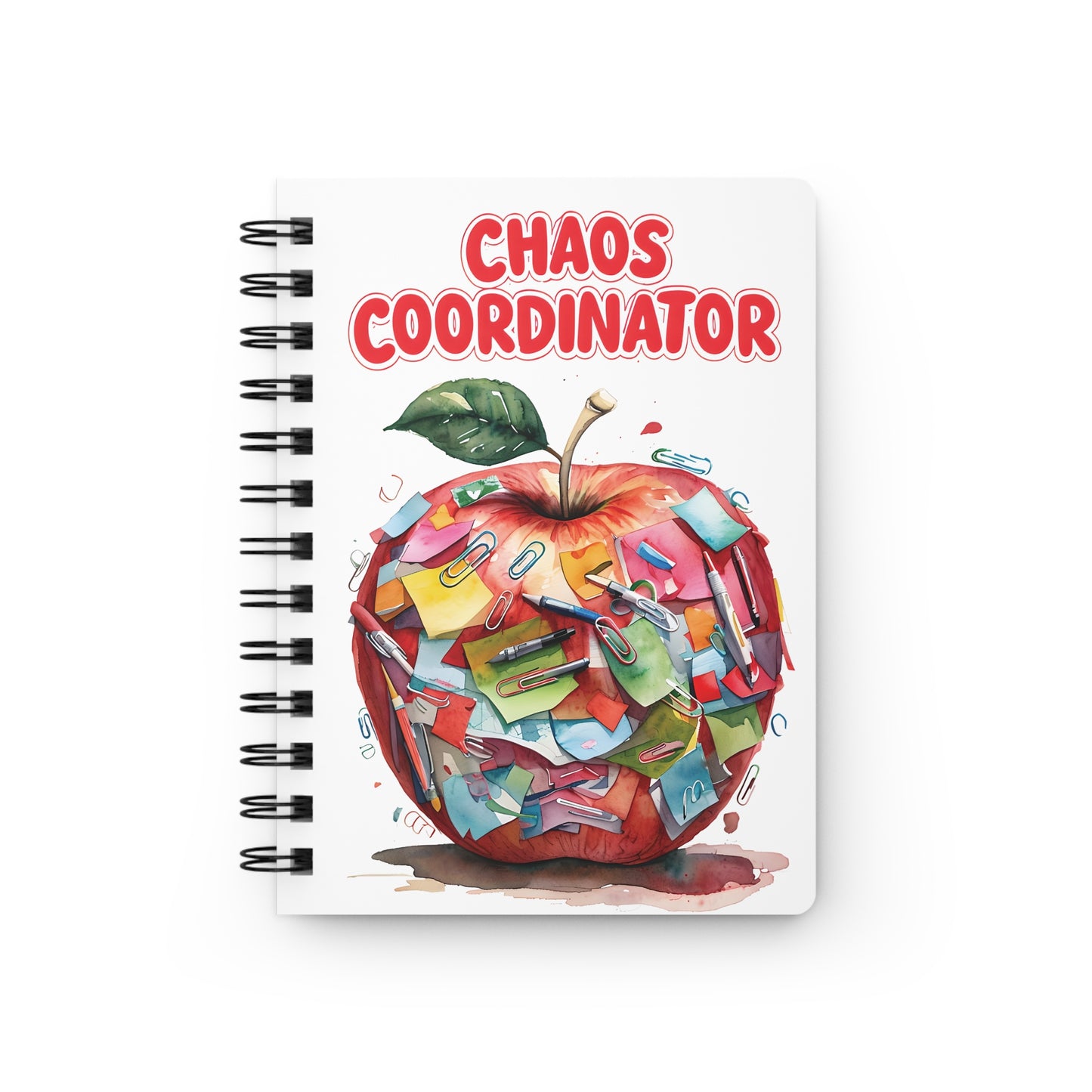 Chaos Coordinator Spiral Notebook - Teacher Gift - Back to School