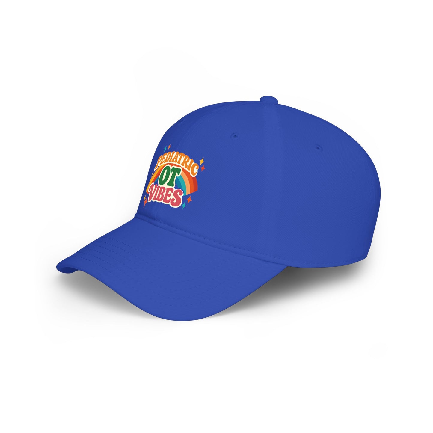 Pediatric OT Vibes Cap | Occupational Therapy Rainbow Logo