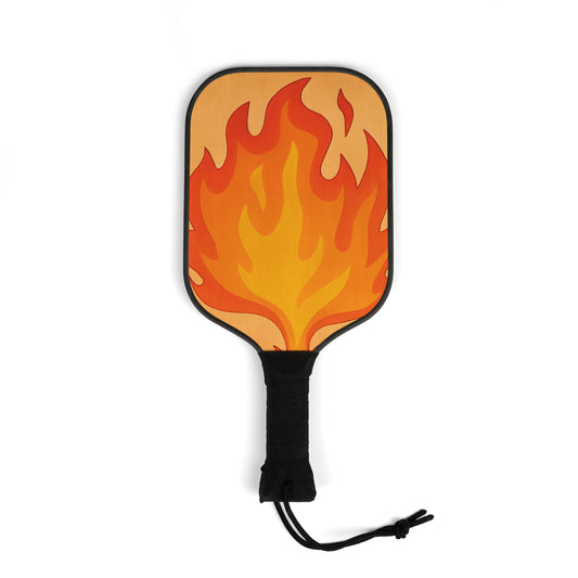 Pickleball Kit - Flaming Paddle Theme, Pickleball Set, Pickleball Gear, Pickleball Gifts, Sport Equipment, Outdoor Game