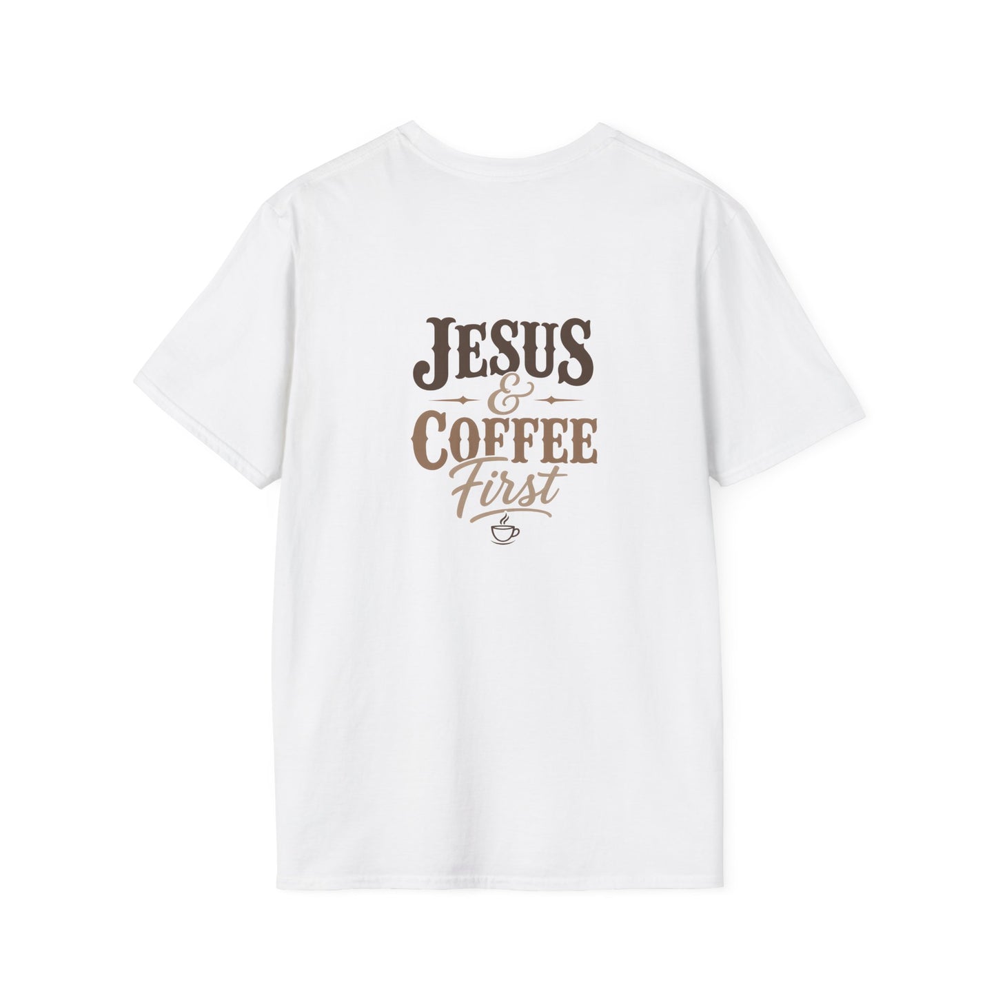 Jesus & Coffee First T-Shirt | Christian Coffee Tee