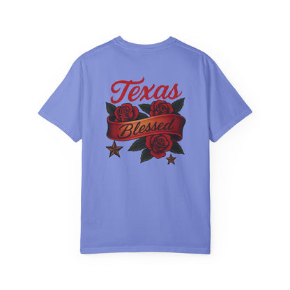 Texas Blessed Unisex Garment-Dyed T-shirt | Casual Tee for Everyday Wear, Perfect Gift for Texas Lovers, Birthday, and Celebrations, [...]