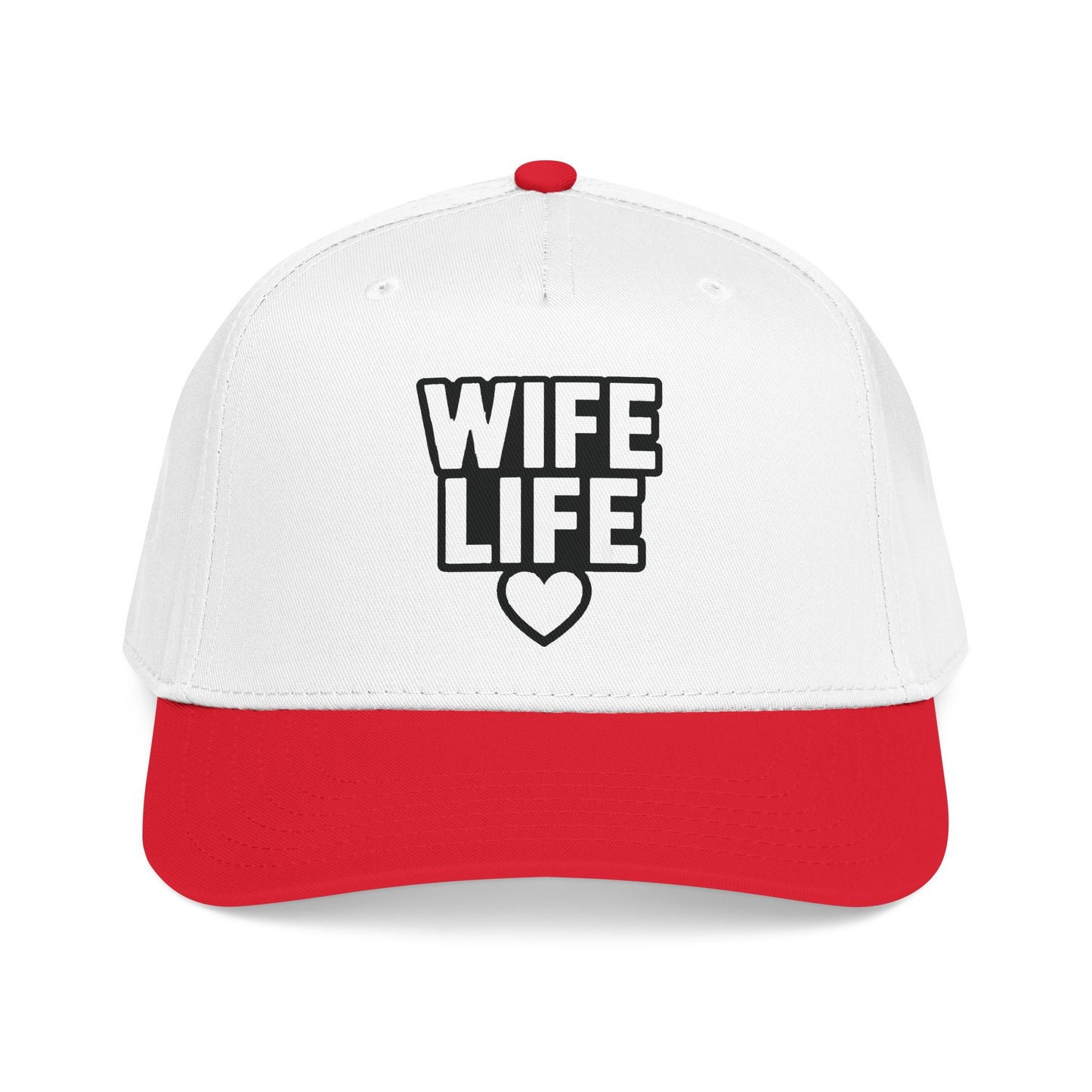 Wife Life Mid Profile Baseball Cap | Wife Life Baseball Hat