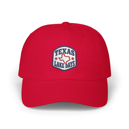 Texas Lake Days Dad Cap | Embroidered Patch Baseball Hat