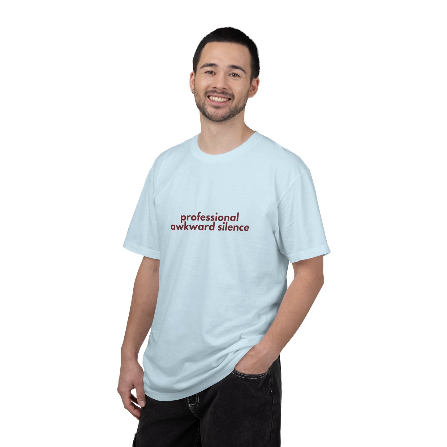 Professional Awkward Silence T-Shirt | Introvert Funny Quote