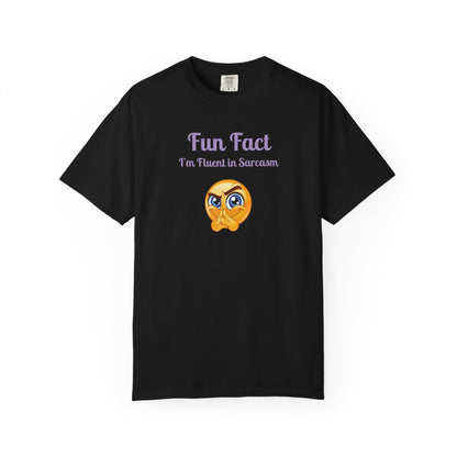 Unisex Sarcastic T-Shirt | Fun Fact I'm Fluent in Sarcasm | Gift for Sarcasm Lovers, Casual Wear, Humor Apparel, Sarcastic Quotes, [...]