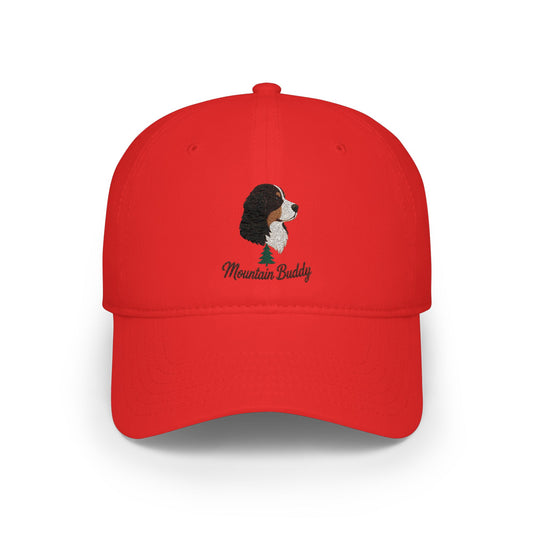 Bernese Mountain Dog Embroidered Cap | Low Profile Baseball Cap
