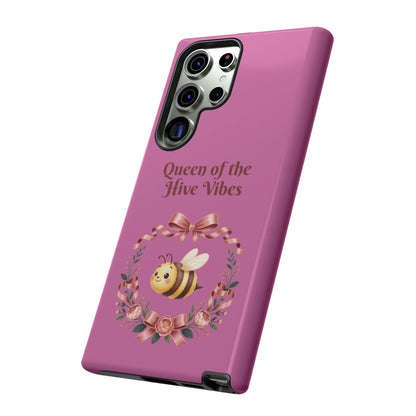 Queen of the Hive Bee Phone Case | Cute Floral Bee iPhone Case