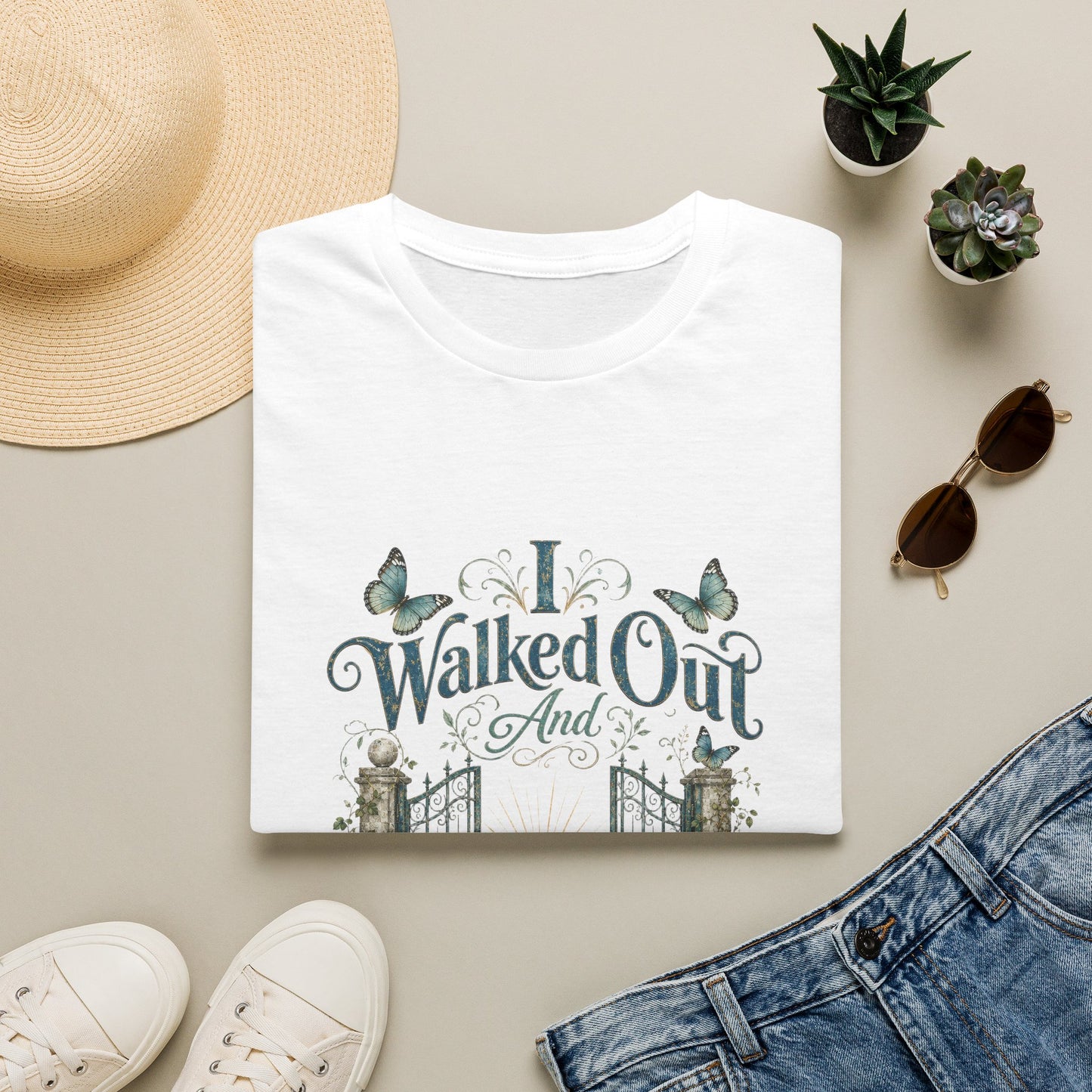 I Walked Out And Rose Up T-Shirt | Survivor Tee