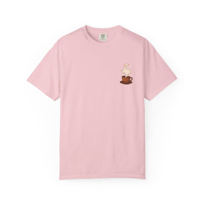 Blessings Brewed T-Shirt, Faith-Inspired Tee, Coffee Lover Gift, Texas Pride Apparel, Unisex Casual Wear