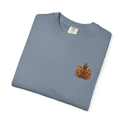 Unisex Sunflower Tee - Inspirational T-Shirt, God is Good Y'all, Casual Wear, Gift for Gardeners, Faith-Based Apparel