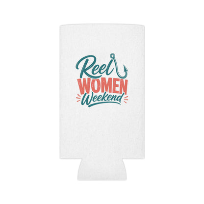 Reel Women Weekend Can Cooler | Fishing Bachelorette Party, Personalized