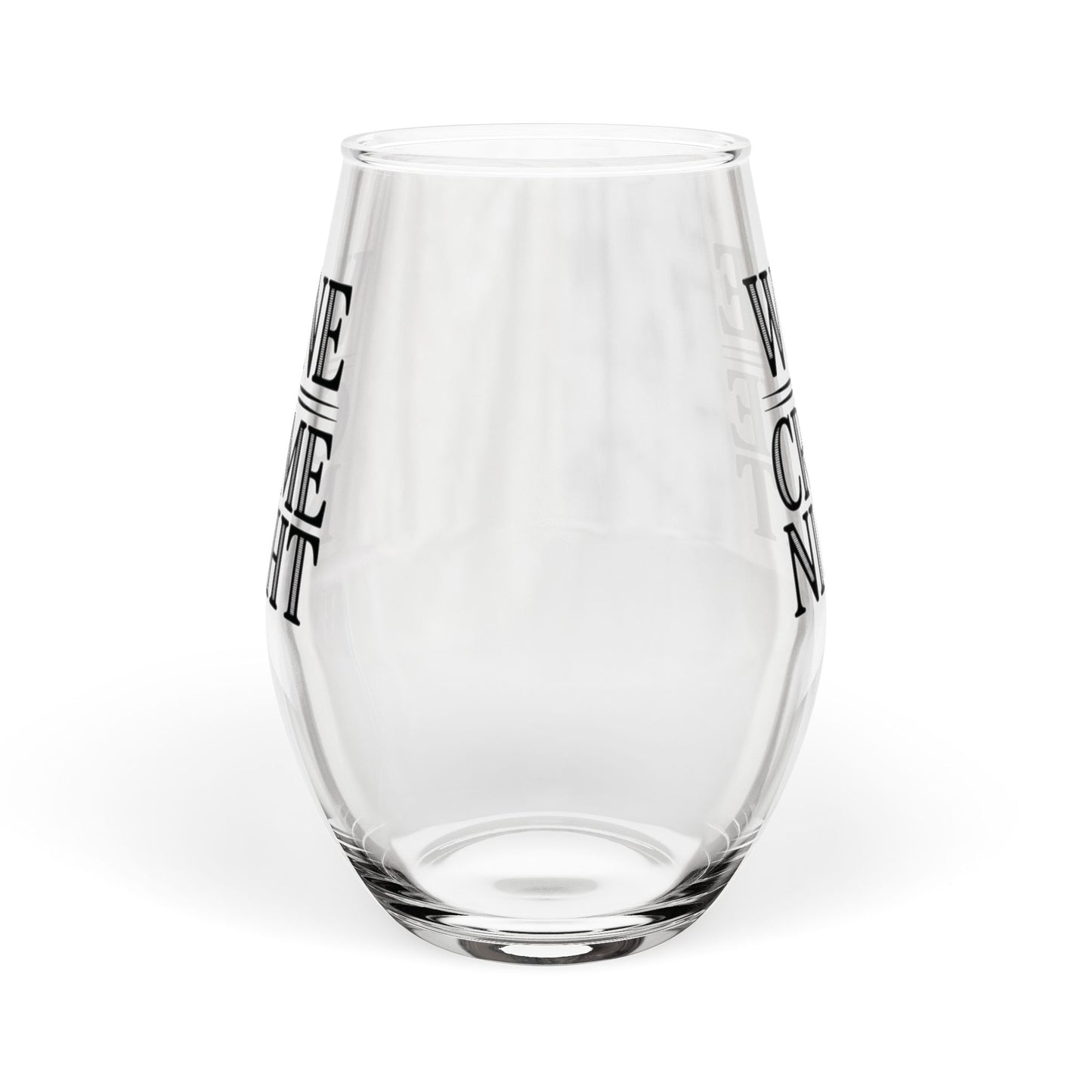 Wine & Crime Night Stemless Wine Glass | 11.75oz