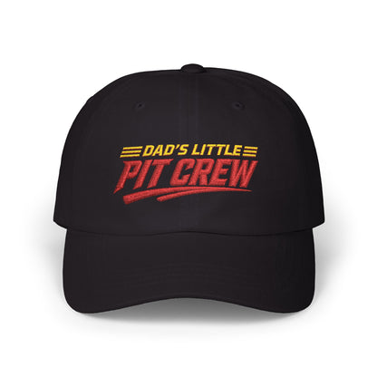 Dad's Little Pit Crew Dad Cap | Racing Baseball Hat