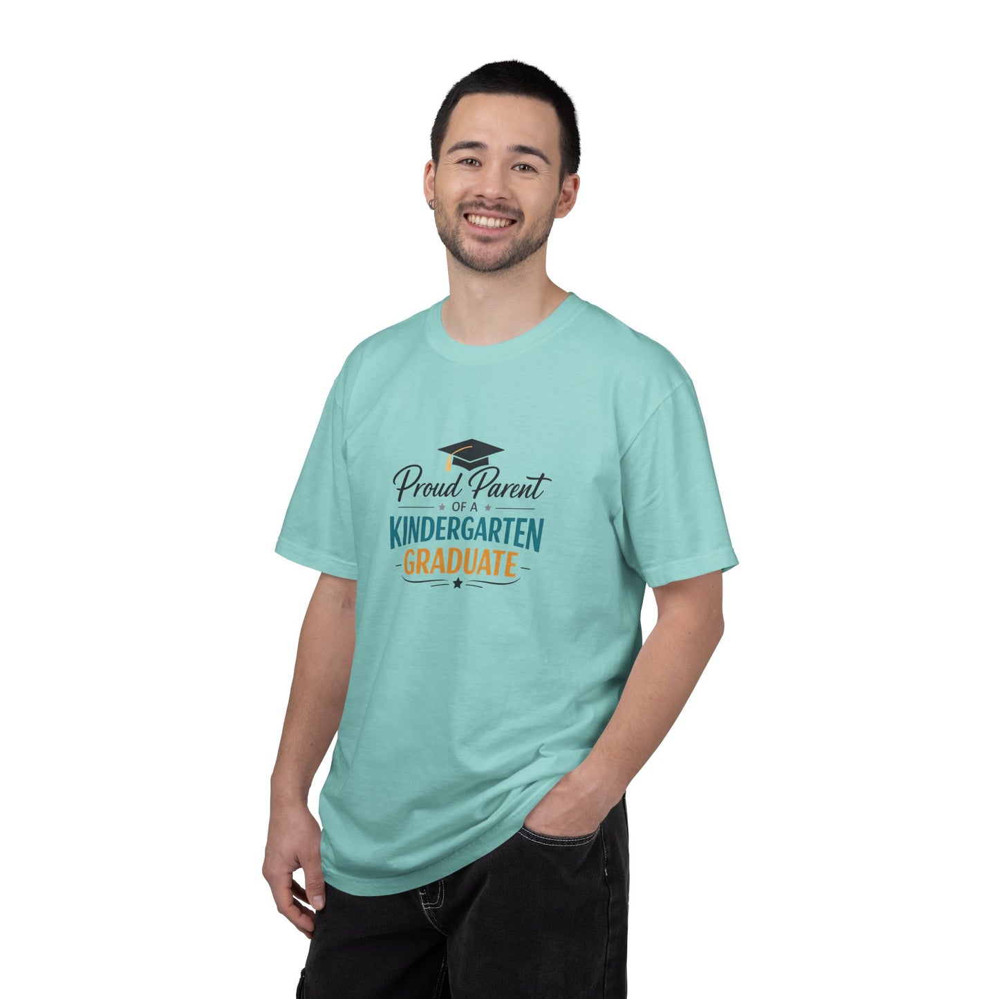 Proud Parent of a Kindergarten Graduate T-Shirt | Graduation Cap Design