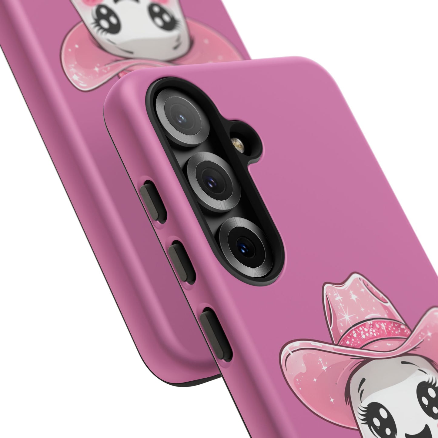 Cute Ghost Phone Case - Fun, Whimsical, Kawaii, Halloween, Gift Idea, Pink Ghost Design