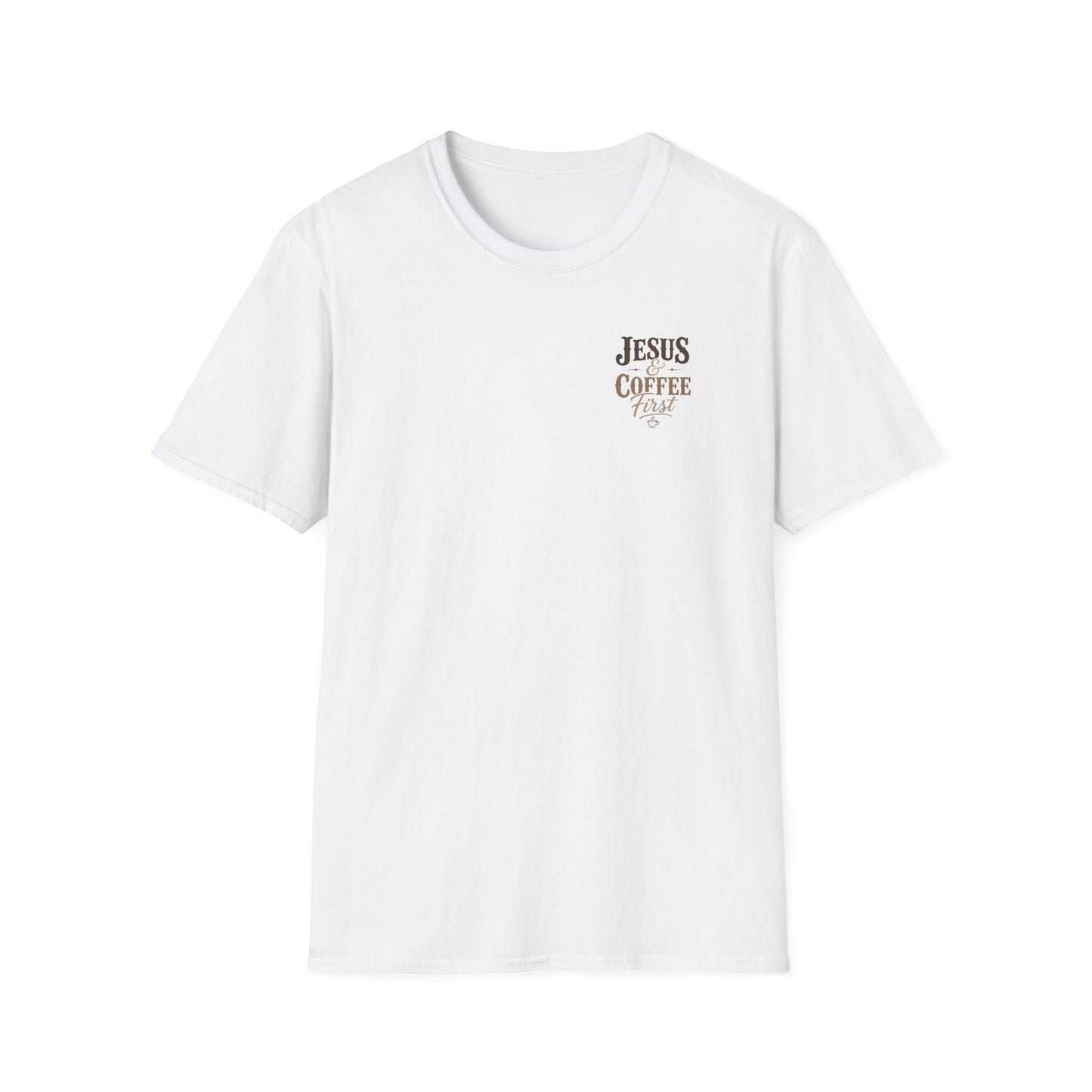 Jesus & Coffee First T-Shirt | Christian Coffee Tee