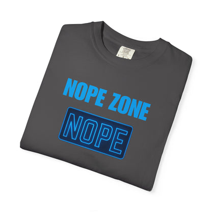 Nope Zone Humor Gen X T-shirt, Unisex Tee, Vintage Graphic Tee, Funny Shirt, Sarcastic Tee, Retro Gift