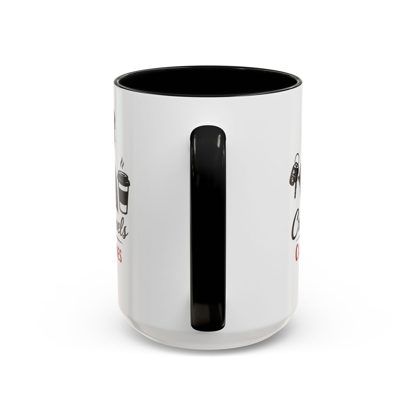 Crime Novels and Carpool Lines Mug | Accent Coffee Mug