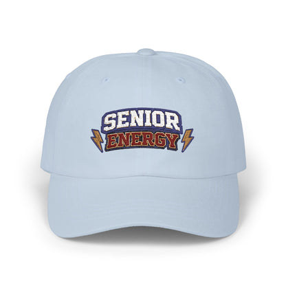 Senior Energy Dad Cap | Embroidered Lightning Logo
