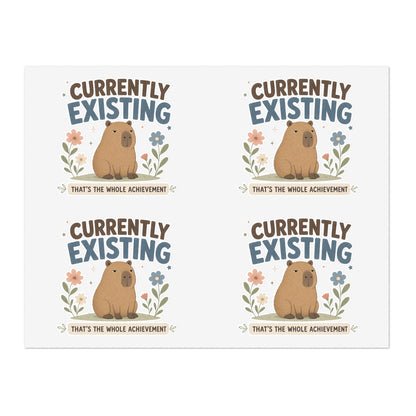 Capybara Sticker Sheet sticker sheet | capybara illustrations, cute animal stickers