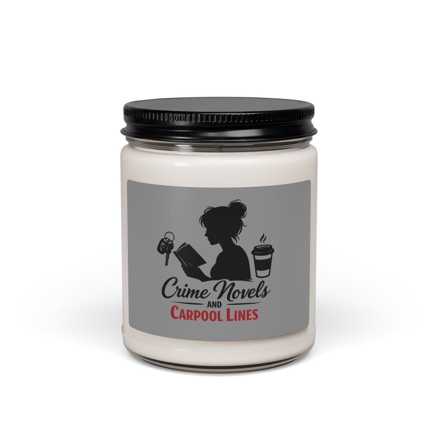 Crime Novels and Carpool Lines Candle | Scented Soy Candle