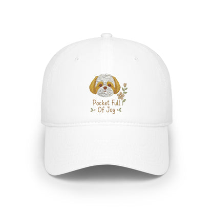 Pocket Full of Joy Shih Tzu Embroidered Cap
