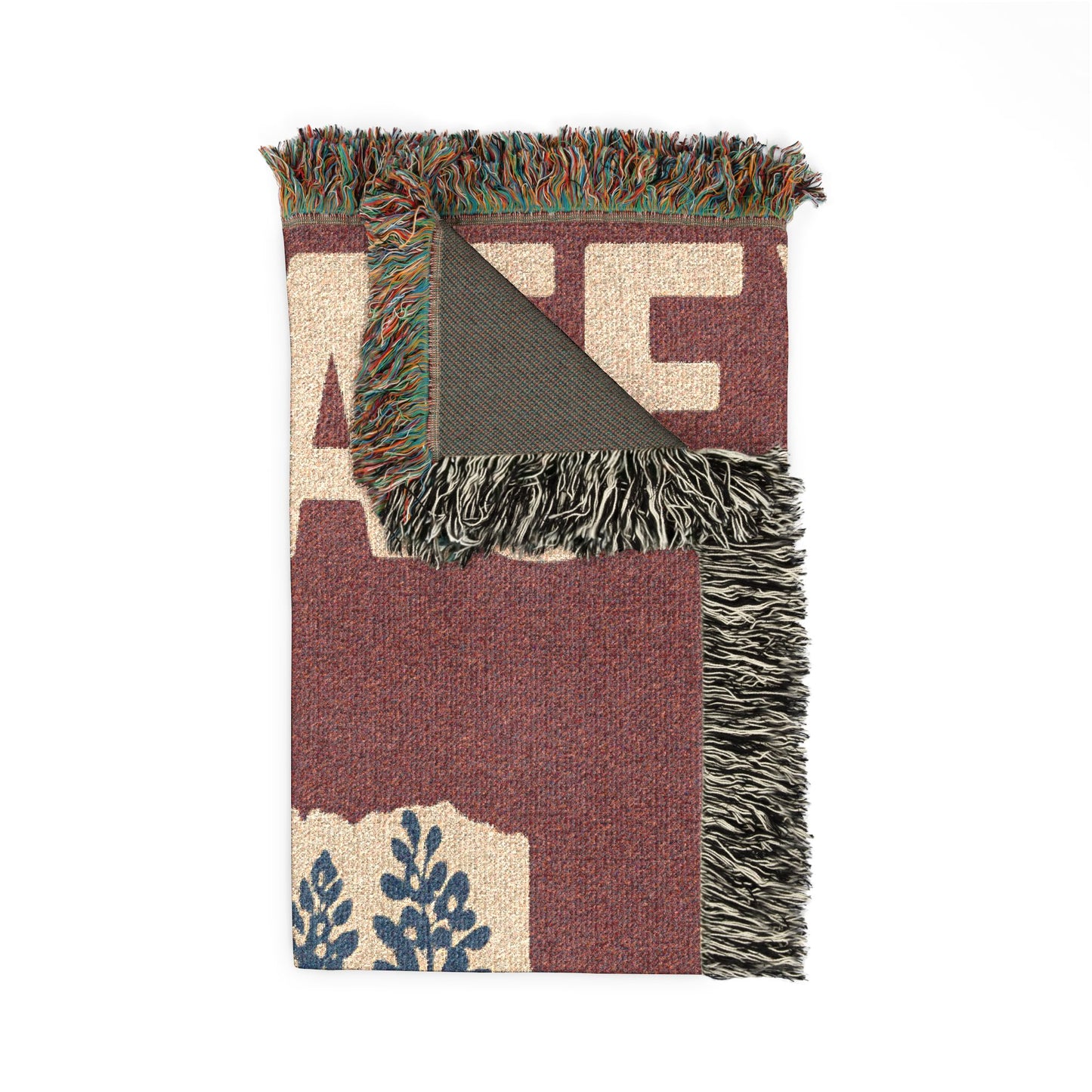 Texas Tough Woven Blanket, Cozy Home Decor, Southwestern Style Throw for Any Occasion, Great Gift for Texans, Picnic Essential