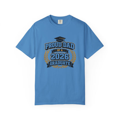 Proud Dad of a 2026 Graduate T-shirt | Graduation Dad Tee, Class of 2026