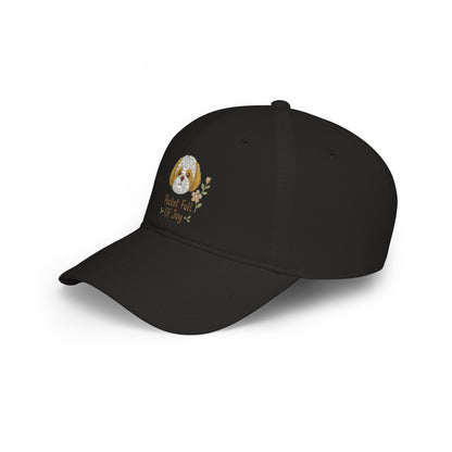 Pocket Full of Joy Shih Tzu Embroidered Cap