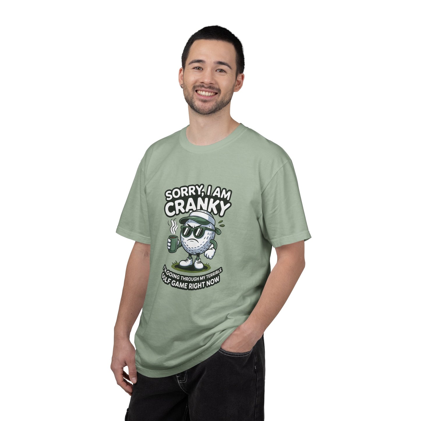 Sorry I Am Cranky Golf Ball Shirt | Funny Golf T-Shirt