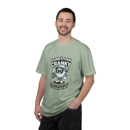 Sorry I Am Cranky Golf Ball Shirt | Funny Golf T-Shirt