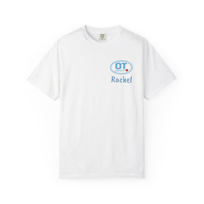 Pediatric OT Oval Logo Personalized T-Shirt | Occupational Therapy Tee