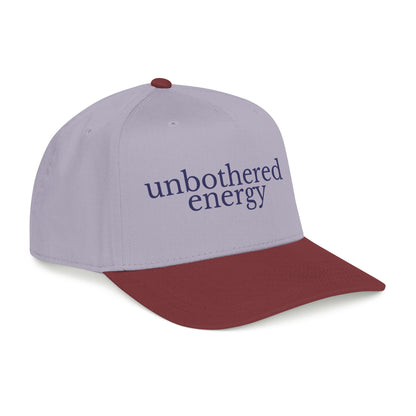 unbothered energy cap | mid profile baseball cap