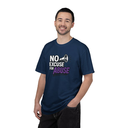 Empowering Unisex T-Shirt: No Excuse for Abuse, Awareness Shirt, Activism Tee, Gift for Supporters, Comfort Wear