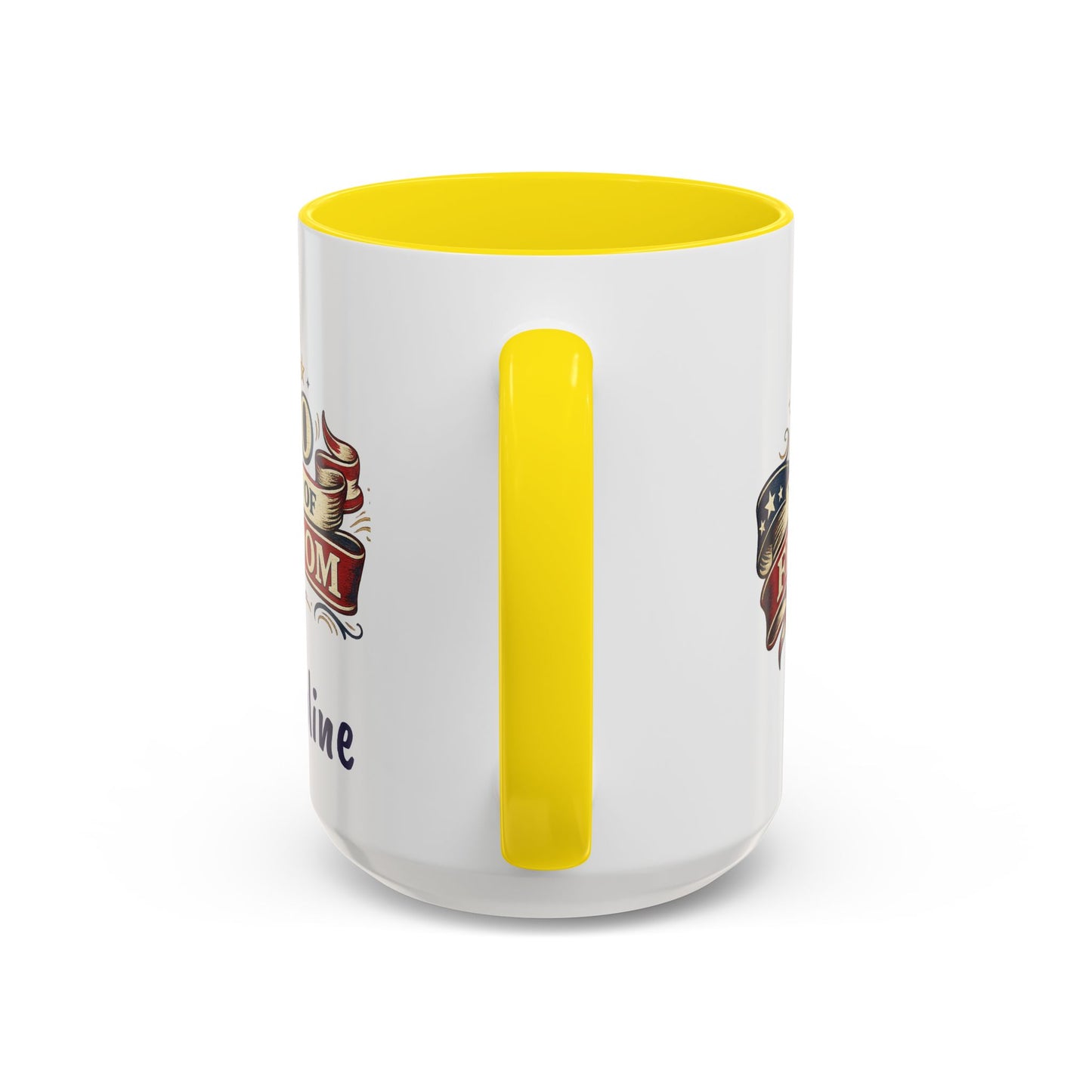 250 Years of Freedom Coffee Mug | Personalized Name - America 250th Anniversary, Semiquincentennial, Patriotic Gift, Heritage Celebration