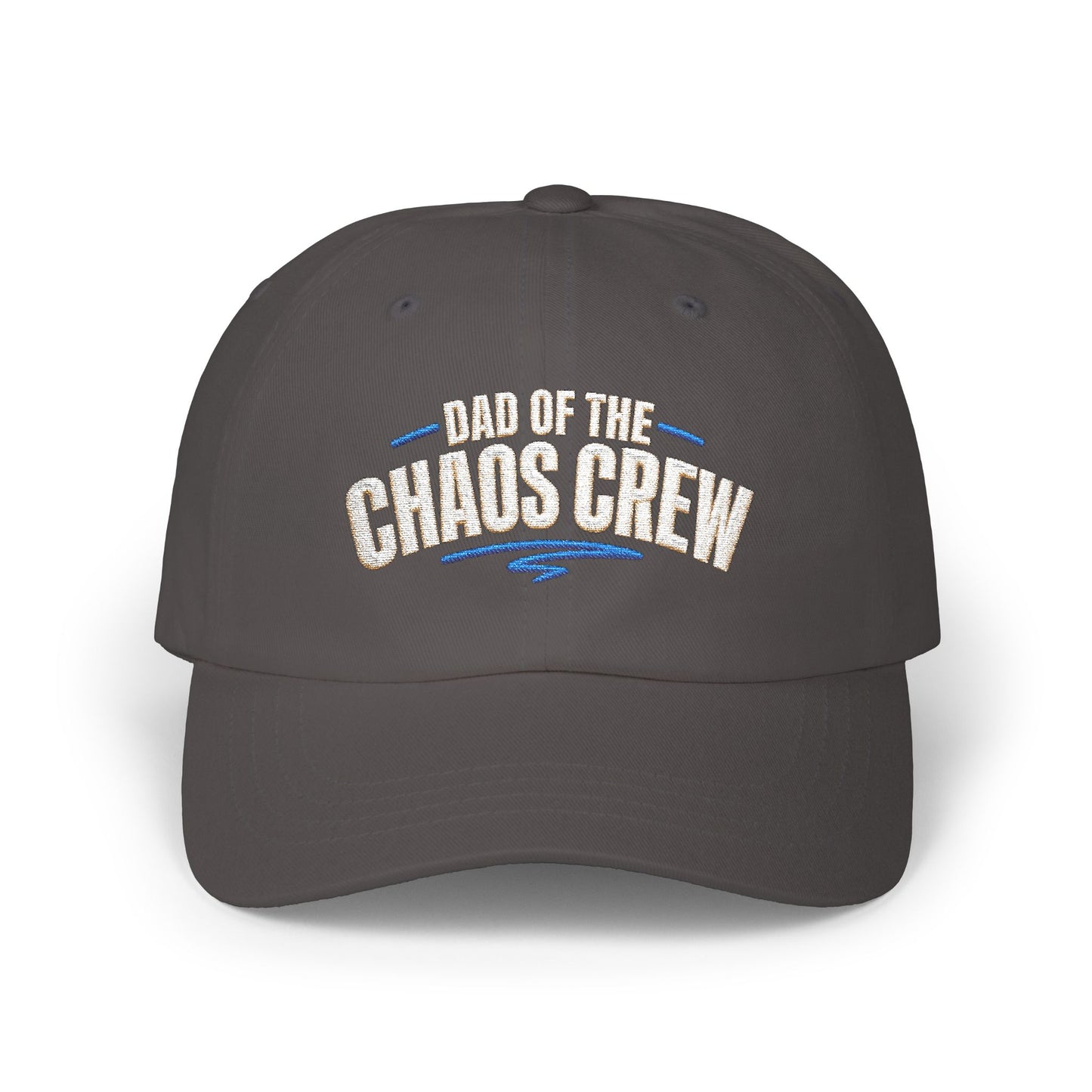 Dad of the Chaos Crew Classic Dad Cap | Embroidered Baseball Hat