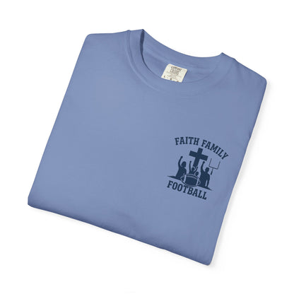Faith Family Football Unisex Garment-Dyed T-Shirt, Casual Sportswear, Gift for Sports Lovers, Everyday Comfort Tee, Team Spirit [...]