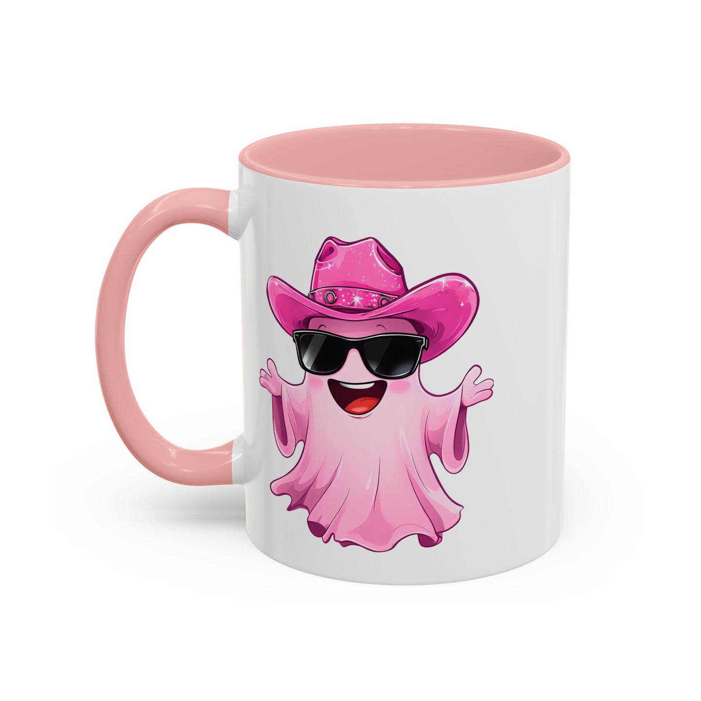 Playful Ghost Coffee Mug - Fun Halloween Drinkware, Cute Gift for Ghost Lovers, Perfect for Fall, Coffee Lovers, Halloween Decor