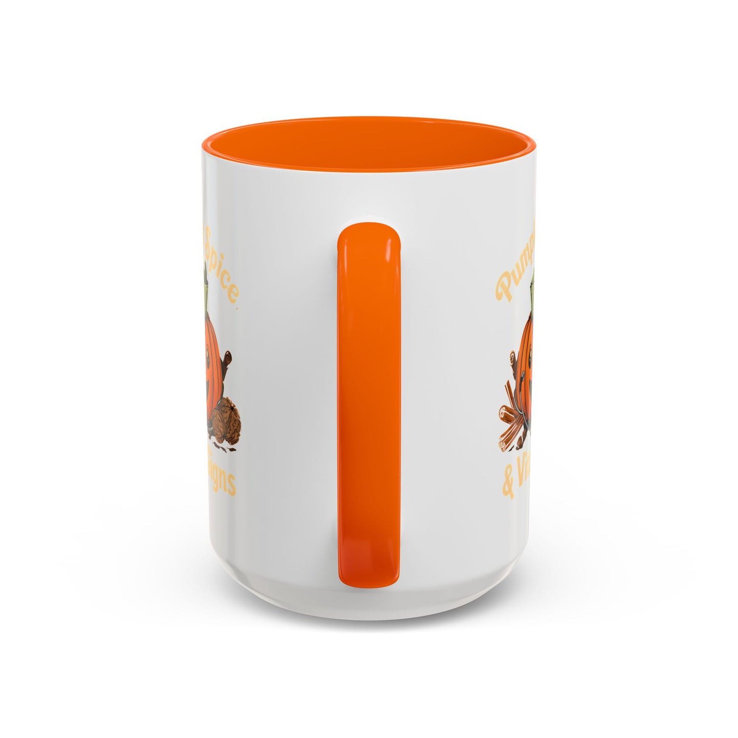 Pumpkin Spice Coffee Mug - Perfect for Fall Decor, Nursing Gifts, Halloween Parties, Cozy Mornings, Harvest Gatherings