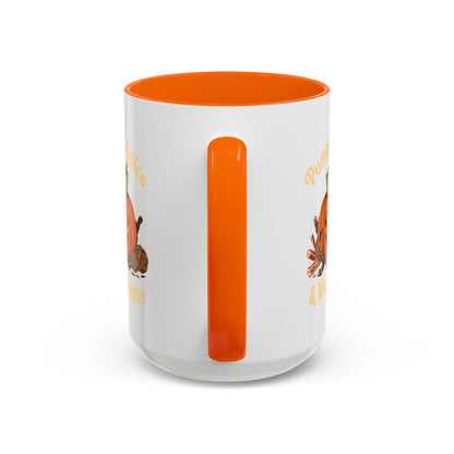 Pumpkin Spice Coffee Mug - Perfect for Fall Decor, Nursing Gifts, Halloween Parties, Cozy Mornings, Harvest Gatherings