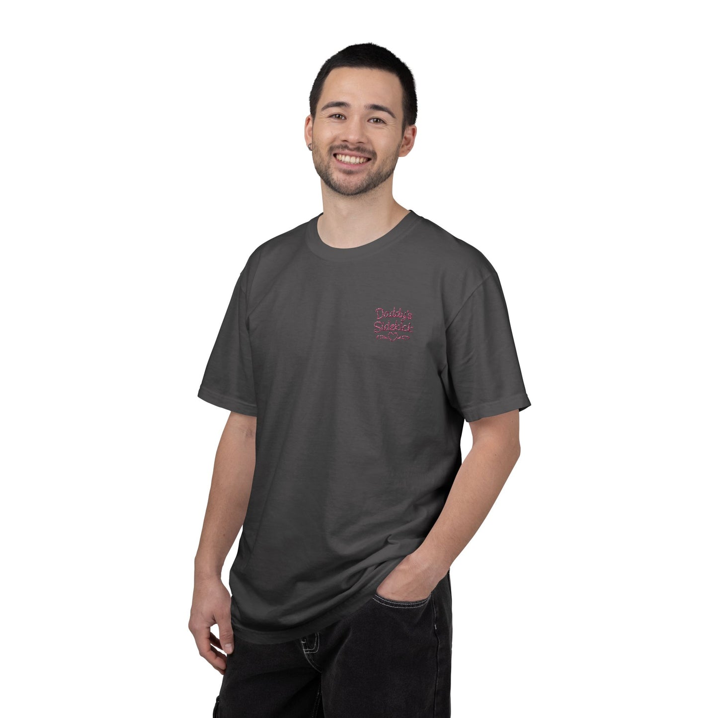 Daddy's Sidekick Embroidered T-Shirt | Daddy Sidekick Tee