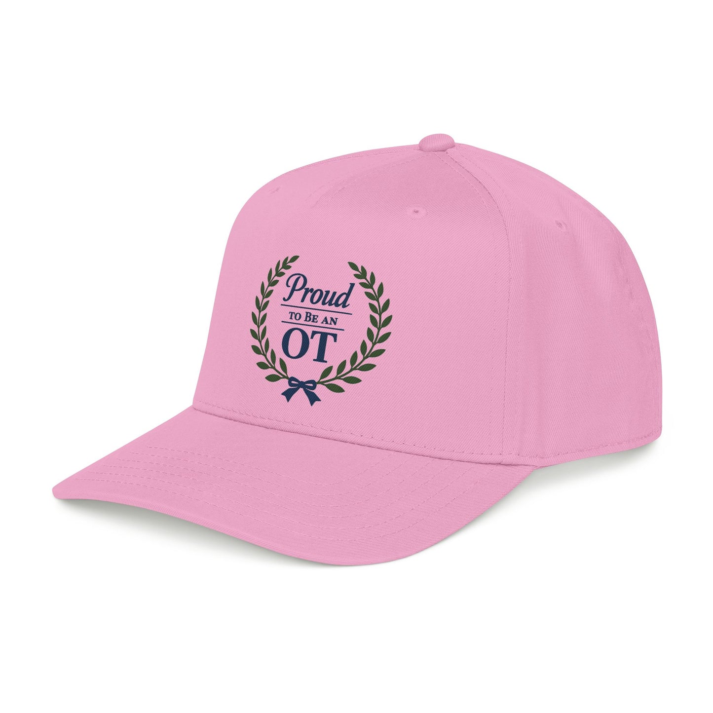 Proud to Be an OT Baseball Cap | Occupational Therapist Hat, Laurel Wreath
