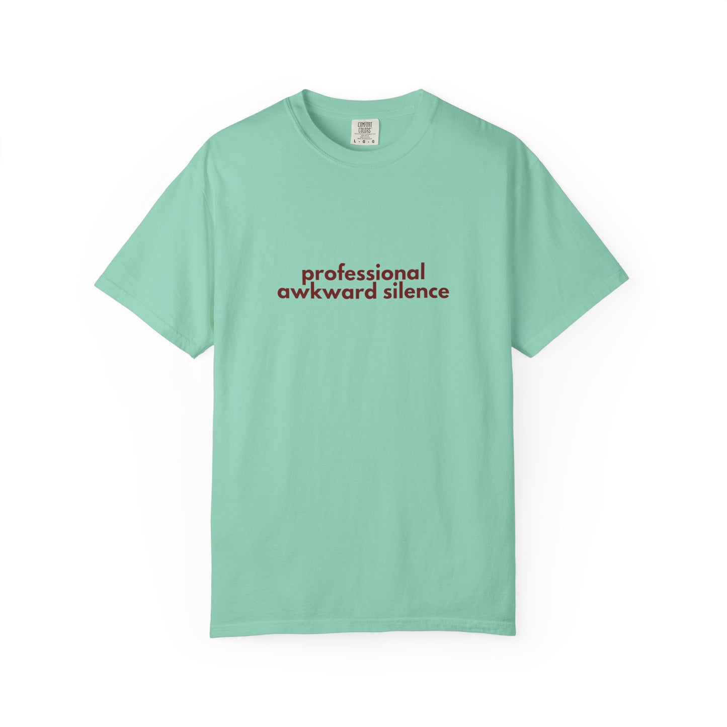 Professional Awkward Silence T-Shirt | Introvert Funny Quote