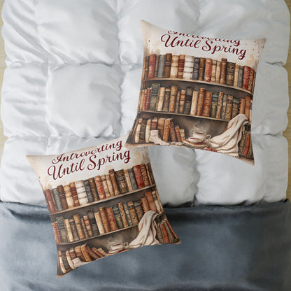Cozy Literary Square Pillow | Home Decor for Book Lovers | Perfect for Fall Decor, Reading Nook, Gift for Bookworms, Cozy Living [...]